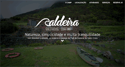 Desktop Screenshot of caldeirasurfcamp.com